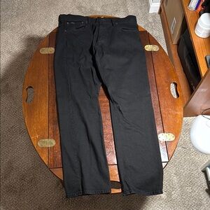 Ralph Lauren - Men’s Varick Slim Straight Black Denim Jeans, 33” X 30”